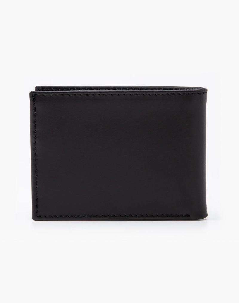 Cartera de pell Levi's, model 233689/59, negra - 2 - La Casa Dels Pantalons