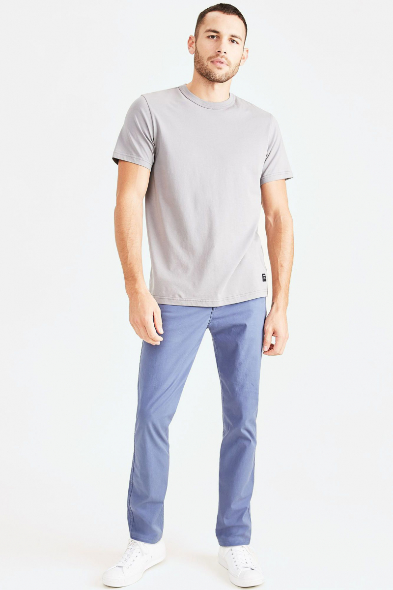 Samarreta d'home de màniga curta Dockers, model A0856-0027, gris - 3 - La Casa Dels Pantalons