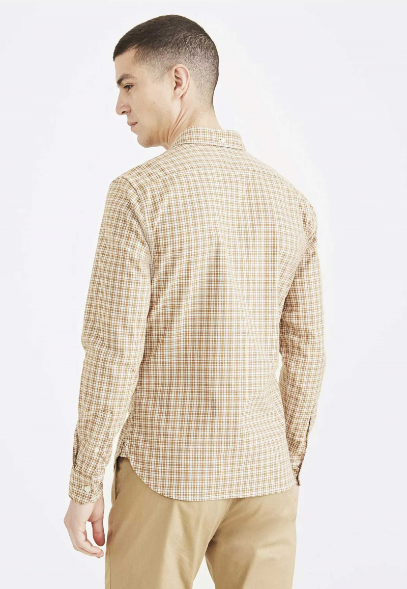 Camisa d'home de màniga llarga Dockers, model 29599-0027, de quadres - 2 - La Casa Dels Pantalons