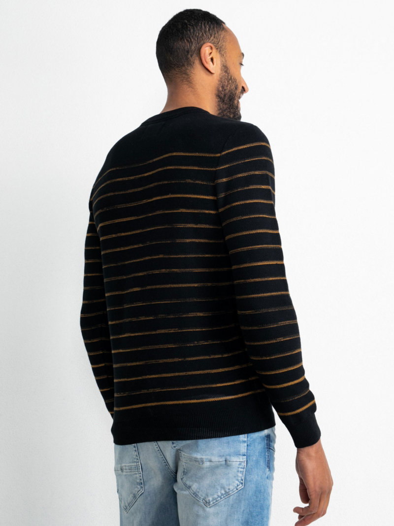 Jersei d'home de coll rodó Petrol, model KWR236/9999, negre - 3 - La Casa Dels Pantalons