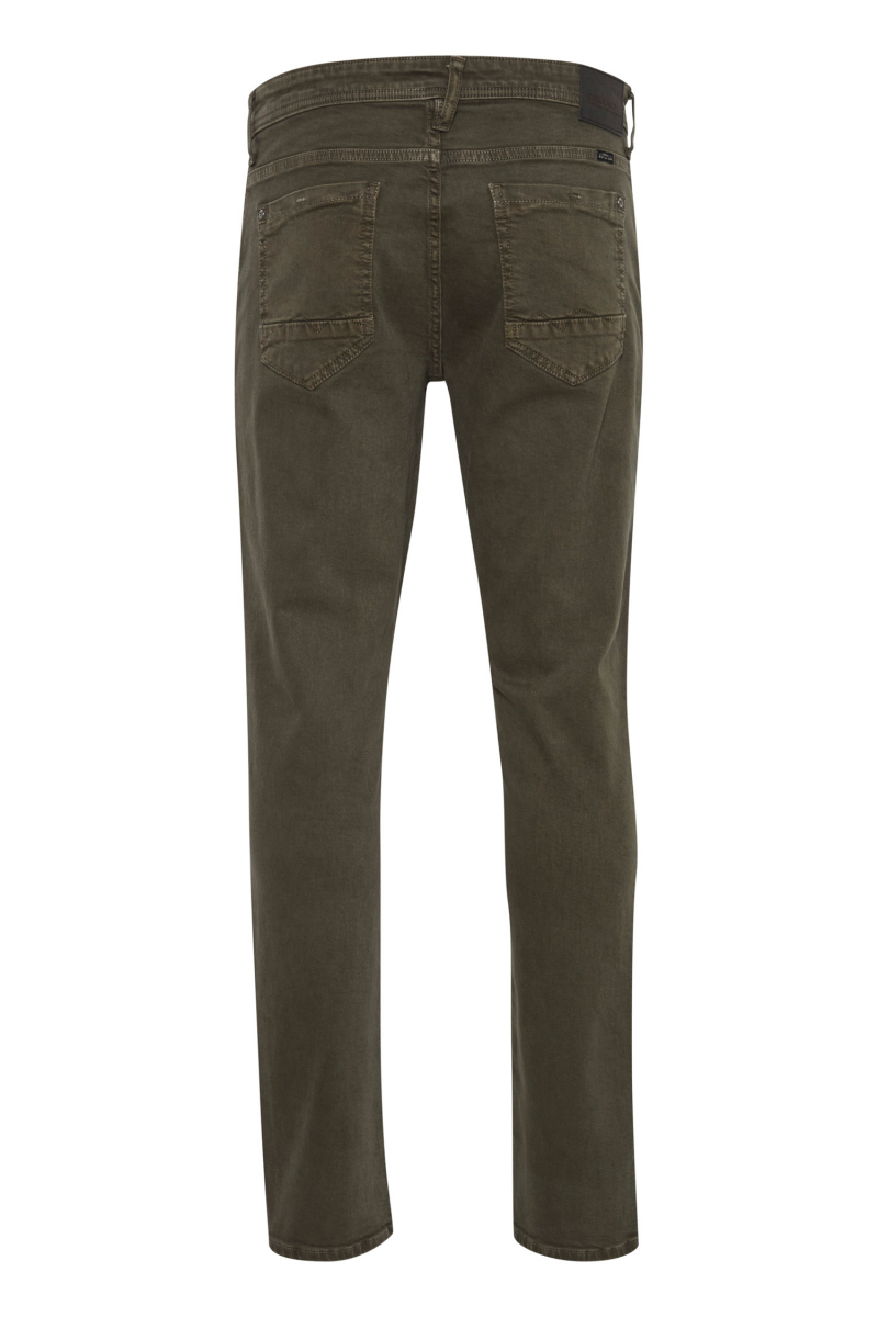 Pantalons texans d'home Blend Twister slim, model 20713309/190509, caqui fosc - 2 - La Casa Dels Pantalons