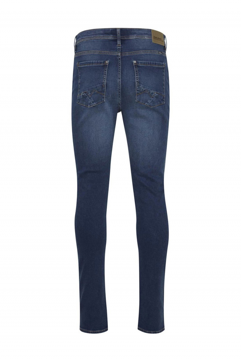 Pantalons texans d'home Blend Twister slim, model 20714210/200292, blau fosc - 2 - La Casa Dels Pantalons