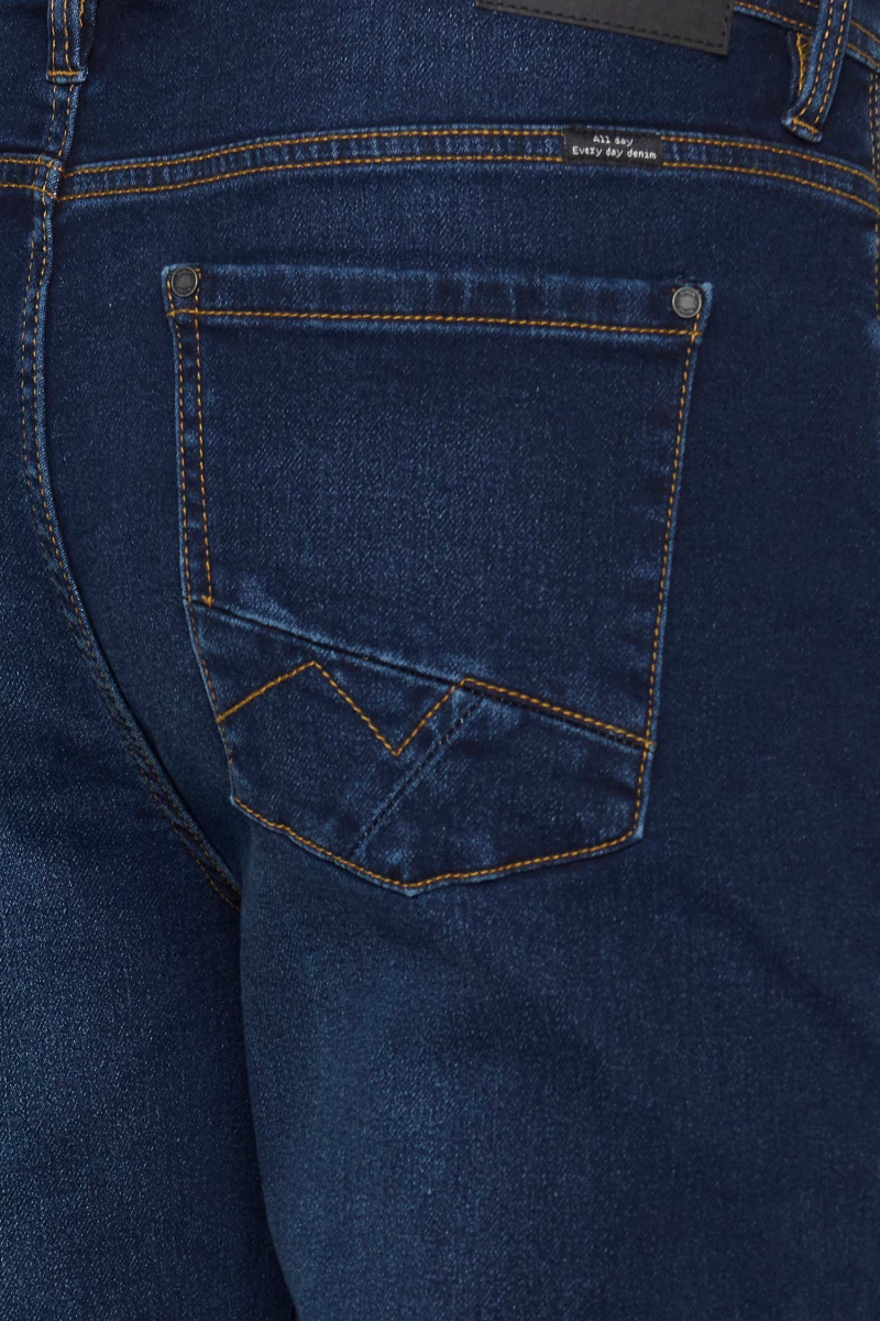 Pantalons texans d'home Blend Twister slim, model 20714210/200292, blau fosc - 3 - La Casa Dels Pantalons