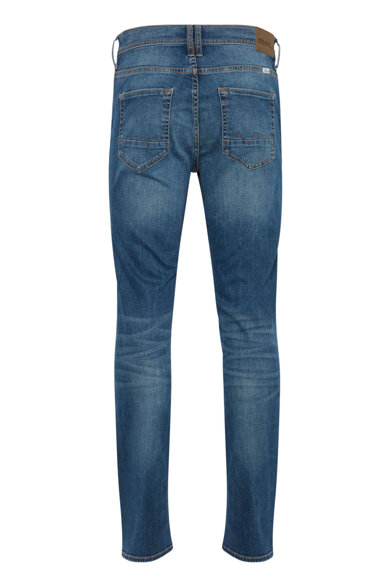 Pantalons texans d'home Blend Jet slim, model 20713304/200291, rentats a la pedra - 3 - La Casa Dels Pantalons