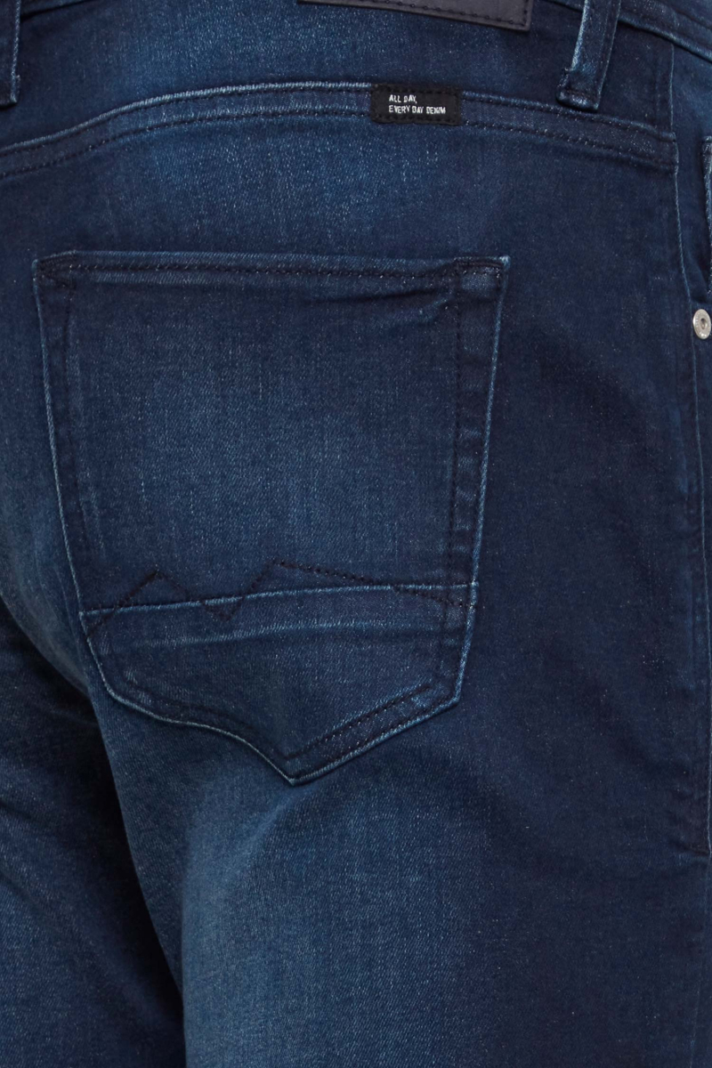 Pantalons texans d'home Blend Jet slim. model 20713304/200292, blau fosc - 3 - La Casa Dels Pantalons