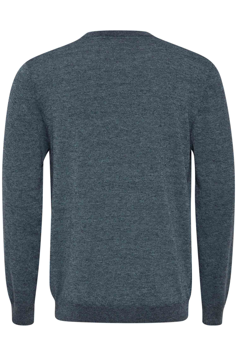 Jersei d'home de coll rodó Blend, model 20714747/194024, blau jaspiat - 3 - La Casa Dels Pantalons