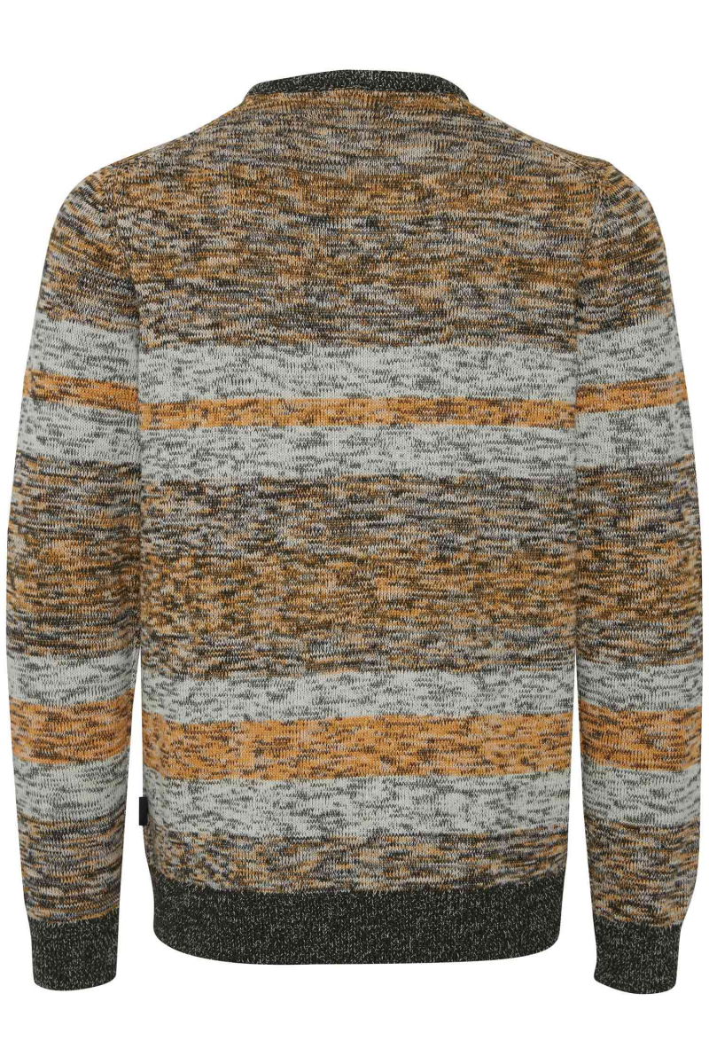 Jersey de hombre de cuello redondo Blend, modelo 20714351/190509, de franjas de colores. - 2 - La Casa Dels Pantalons