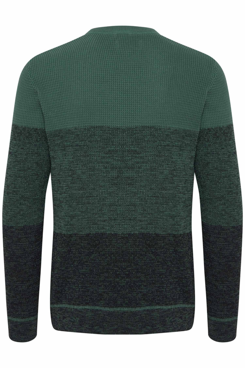 Jersei d'home de coll rodó Blend, model 20714349/186011, de franges verdes - 2 - La Casa Dels Pantalons