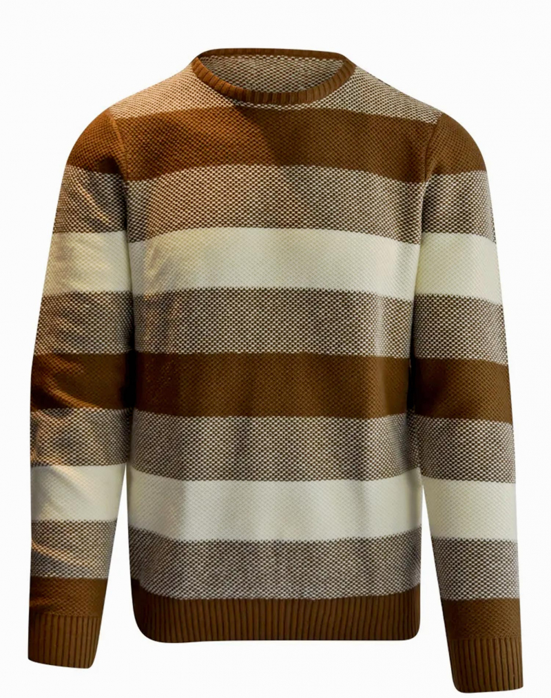 Jersei d'home de coll rodó Blend, model 20714347/180930, de franges marrons - 3 - La Casa Dels Pantalons