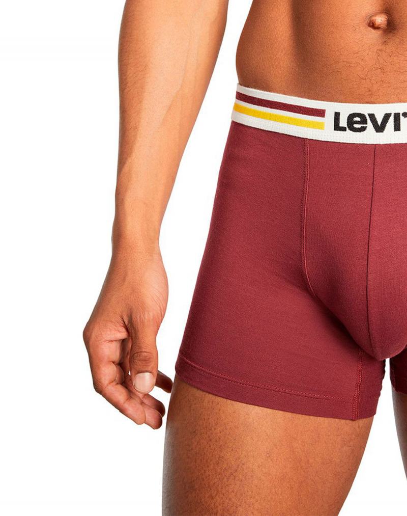 Caja de regalo de 3 bóxers Levi's, modelo 701221226001, diferentes colores - 3 - La Casa Dels Pantalons