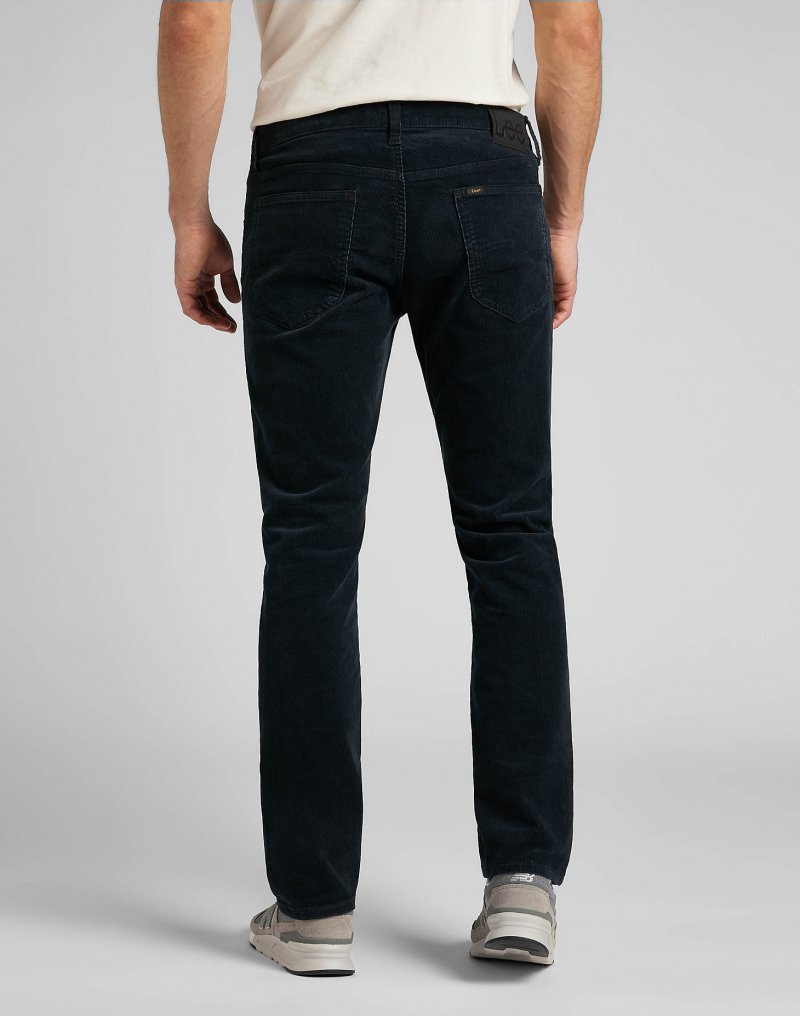 Pantalons texans de pana d'home Lee Daren regular, model L707AXD28 112342357, negres - 2 - La Casa Dels Pantalons