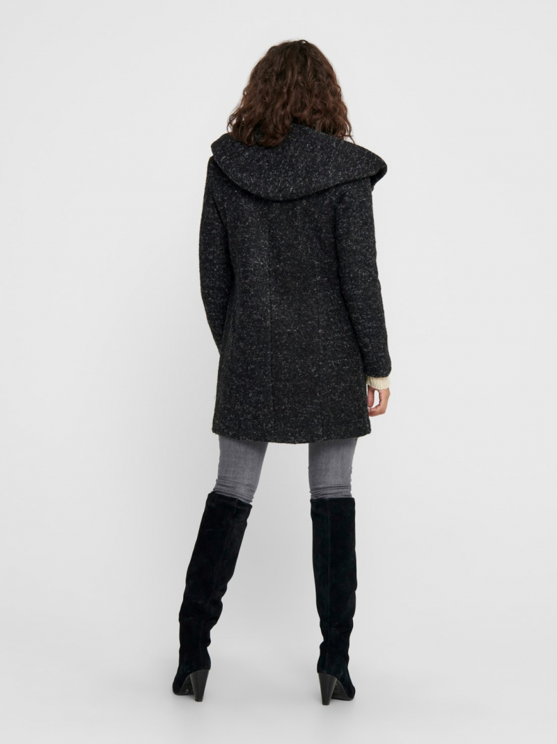 Abric de dona Only Sedona, model 15156578, negre jaspiat - 2 - La Casa Dels Pantalons