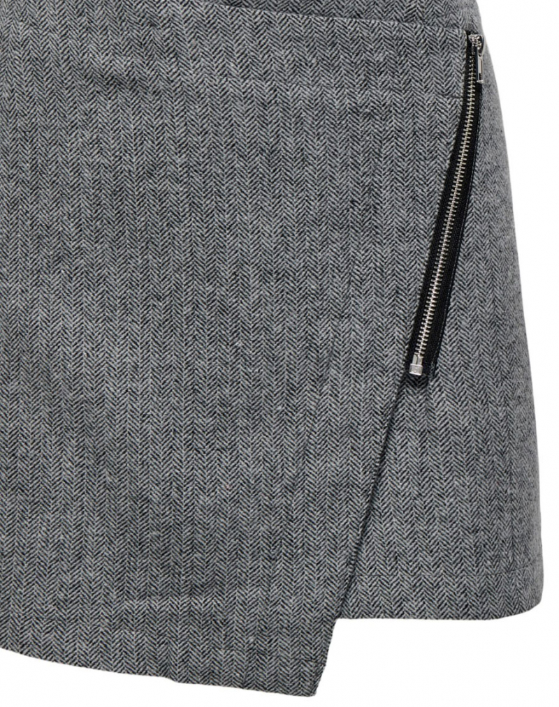 Faldilla de dona Only Cora, model 15271841, gris - 3 - La Casa Dels Pantalons