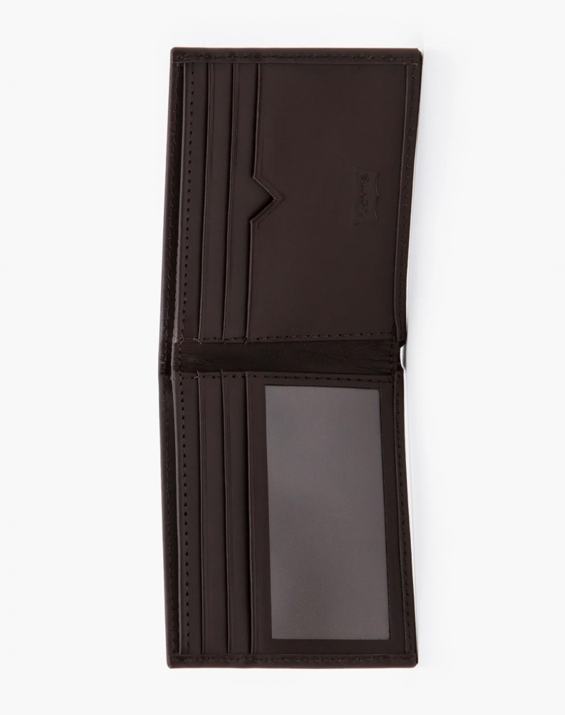 Cartera de piel Levi's, modelo 233689/28, marrón - 3 - La Casa Dels Pantalons