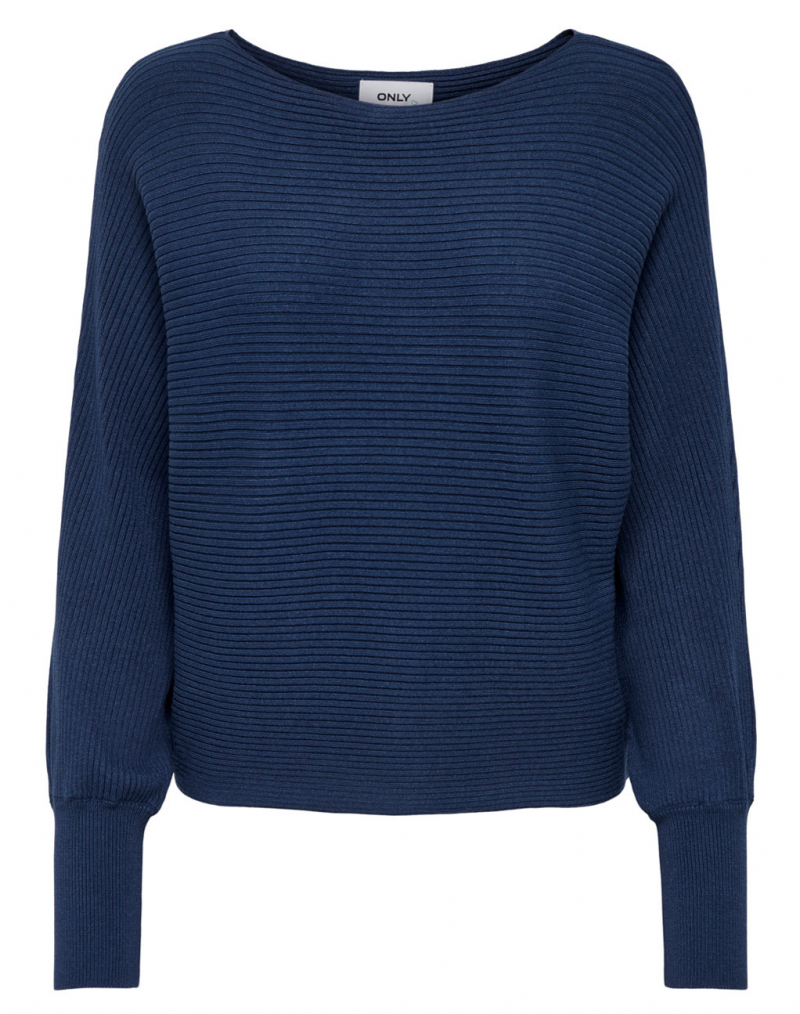 Jersei de dona Only Adaline, model 15226298, blau marí - 2 - La Casa Dels Pantalons