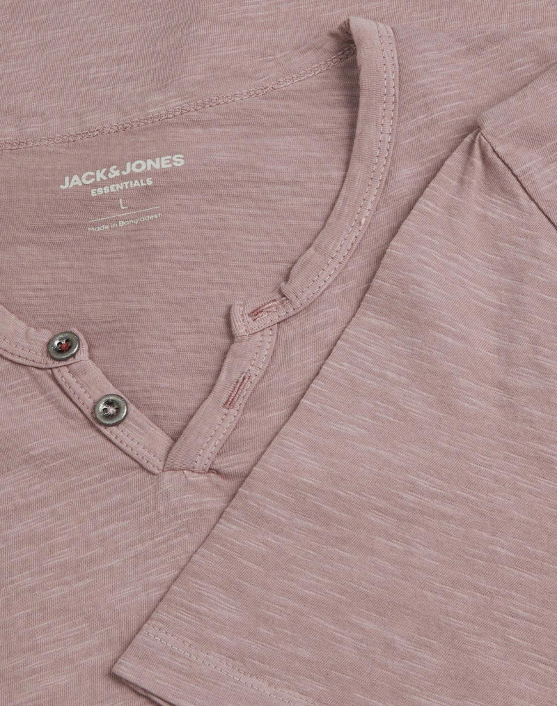 Samarreta d'home de màniga curta Jack&Jones Split, model 12164972, lila - 3 - La Casa Dels Pantalons
