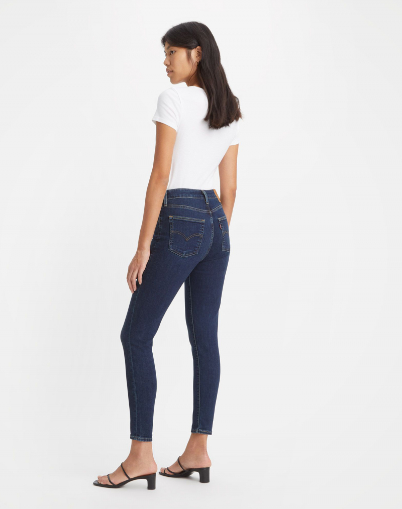 Pantalones vaqueros de mujer Levi's 721 high rise skinny, modelo 18882-0593, azul oscuro - 2 - La Casa Dels Pantalons