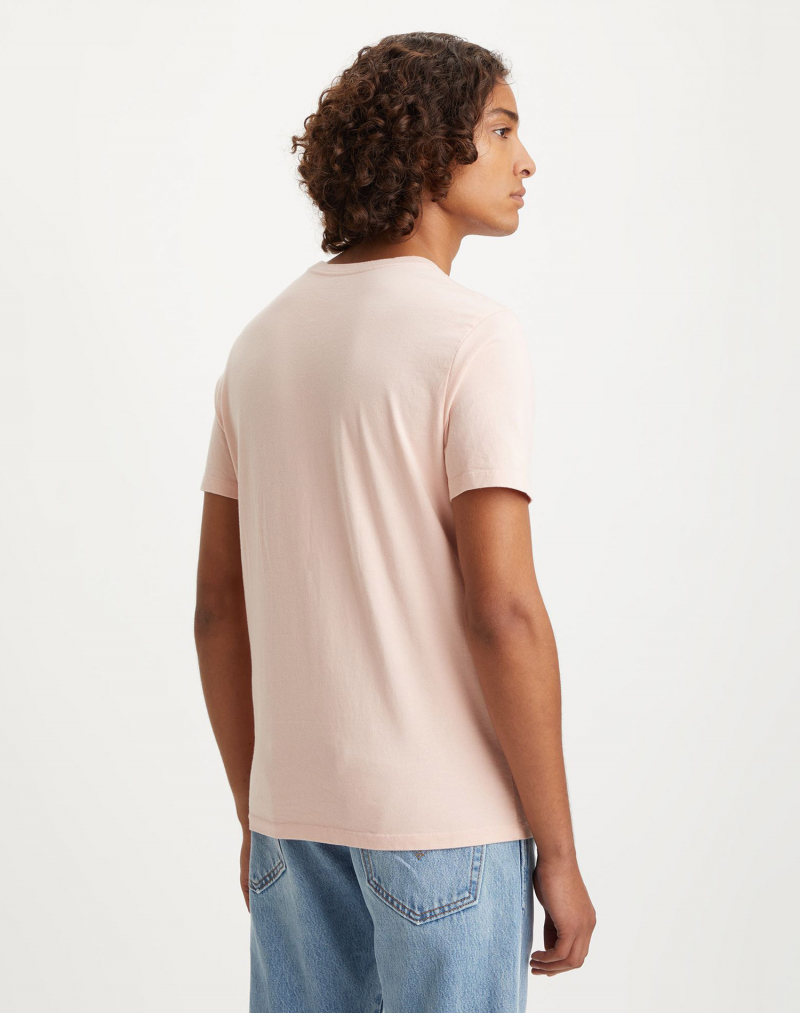 Camiseta de hombre de manga corta Levi's, modelo 56605-0159, rosada - 3 - La Casa Dels Pantalons