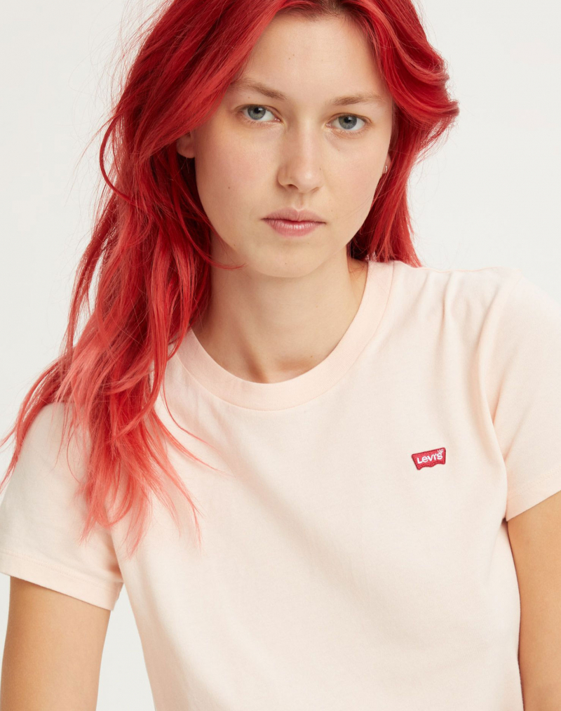 Samarreta de dona de màniga curta Levi's, model 39185-0209, rosada - 2 - La Casa Dels Pantalons