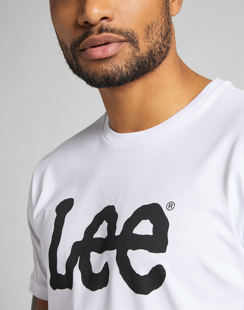 Camiseta de hombre de manga corta Lee, modelo L65QAI12 112116123, blanca - 3 - La Casa Dels Pantalons