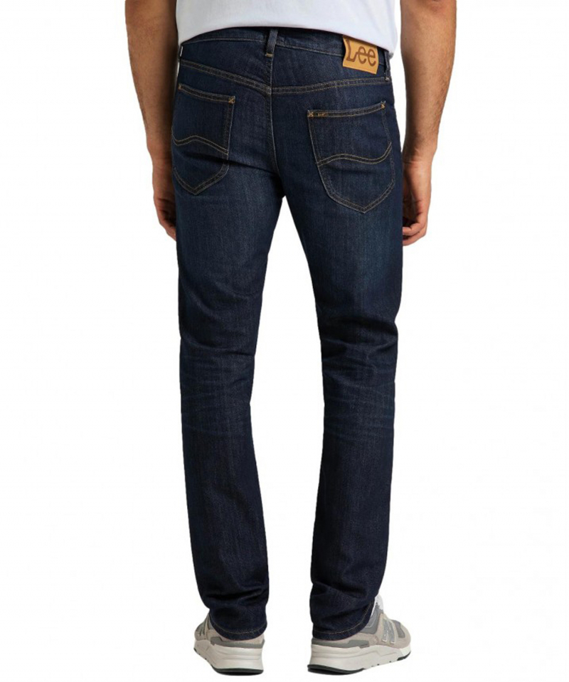 Pantalons texans d'home Lee Daren regular, model L707AADB 112318951, blau fosc - 2 - La Casa Dels Pantalons