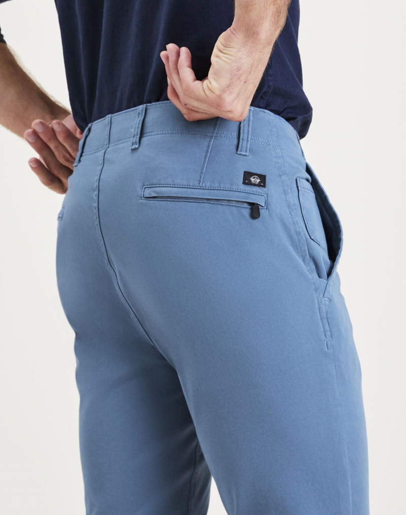 Pantalons d'home Dockers Alpha Khaki 360 skinny lightweight, model 55775-0052, blau - 3 - La Casa Dels Pantalons