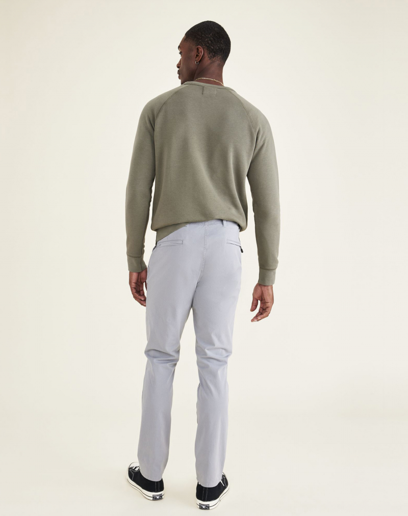 Pantalons d'home Dockers Alpha Khaki 360 skinny lightweight, model 55775-0051, gris - 2 - La Casa Dels Pantalons