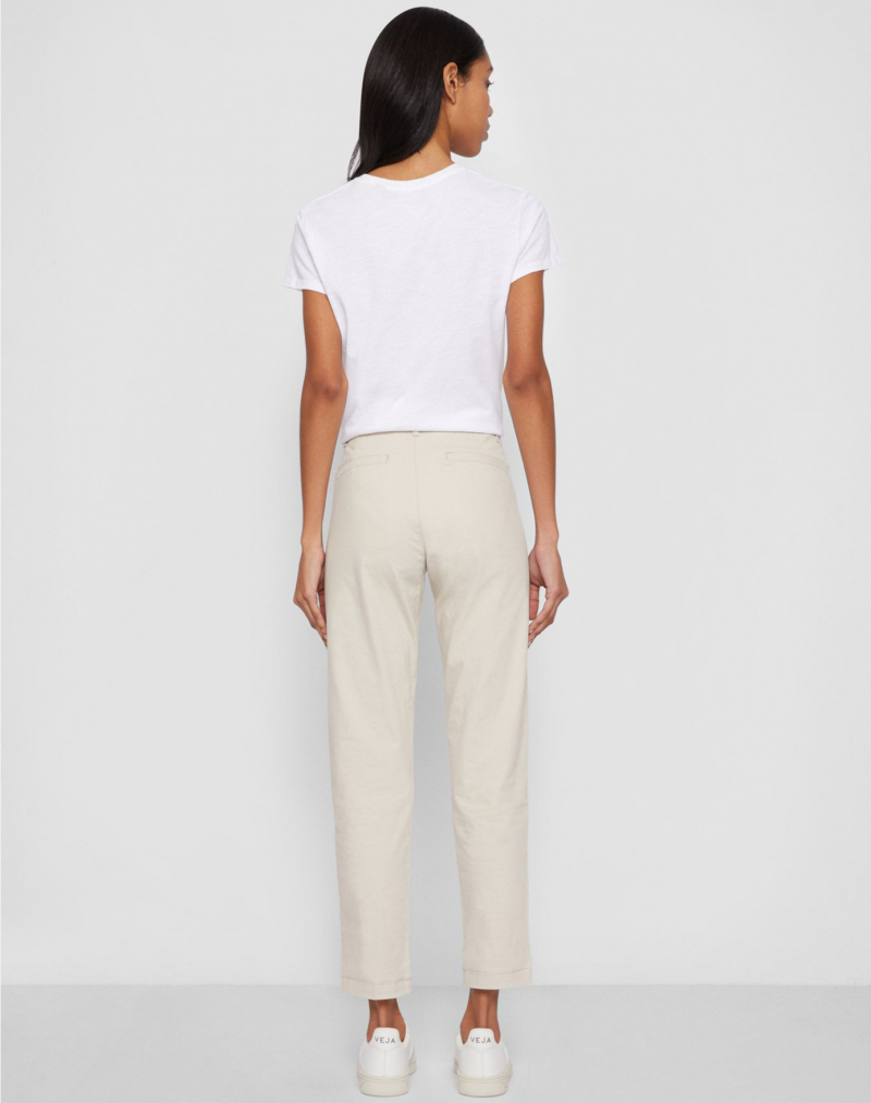 Pantalons de dona Dockers Weekend Chino slim ankle, model 52699-0060, blanc trencat - 2 - La Casa Dels Pantalons