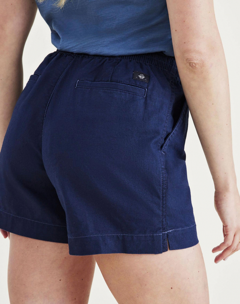 Bermudas de mujer Dockers, modelo A4276-0001, azul marino - 2 - La Casa Dels Pantalons