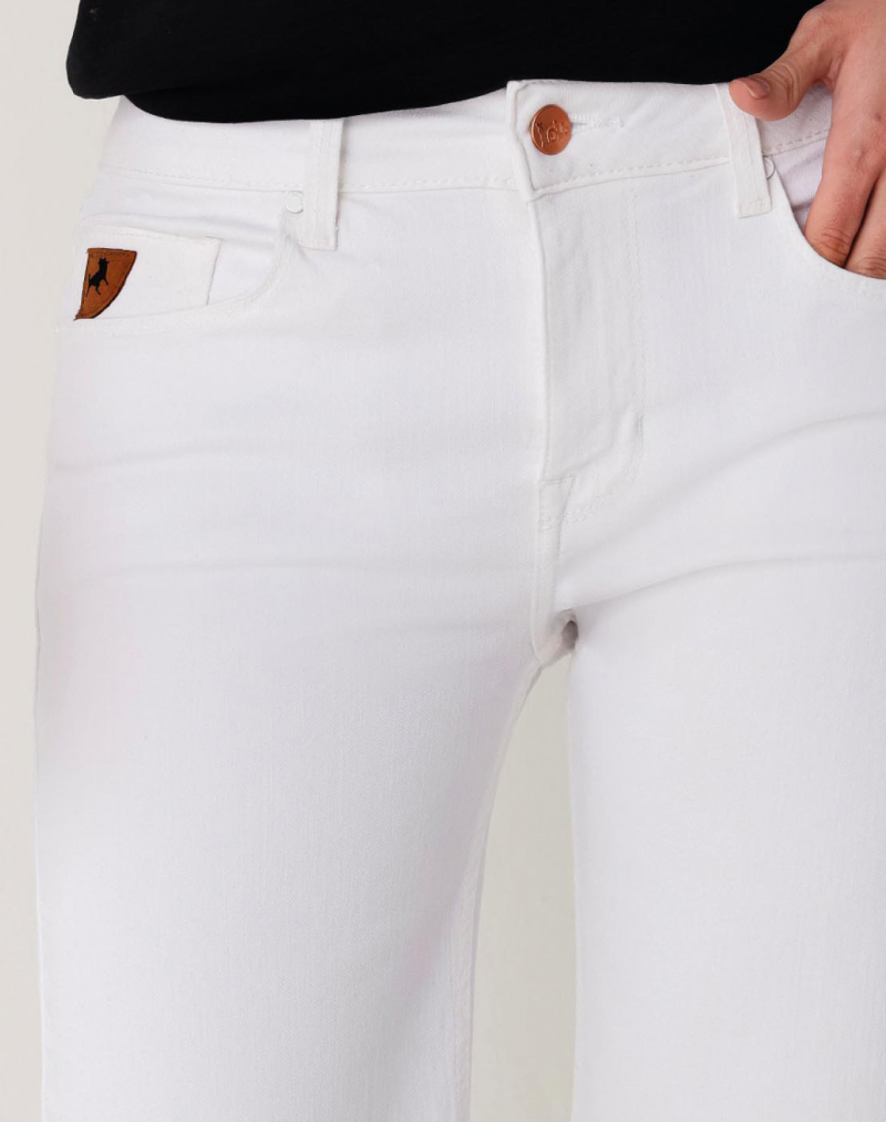Bermuda texana de dona Lois, model 20107/901, blanca - 3 - La Casa Dels Pantalons