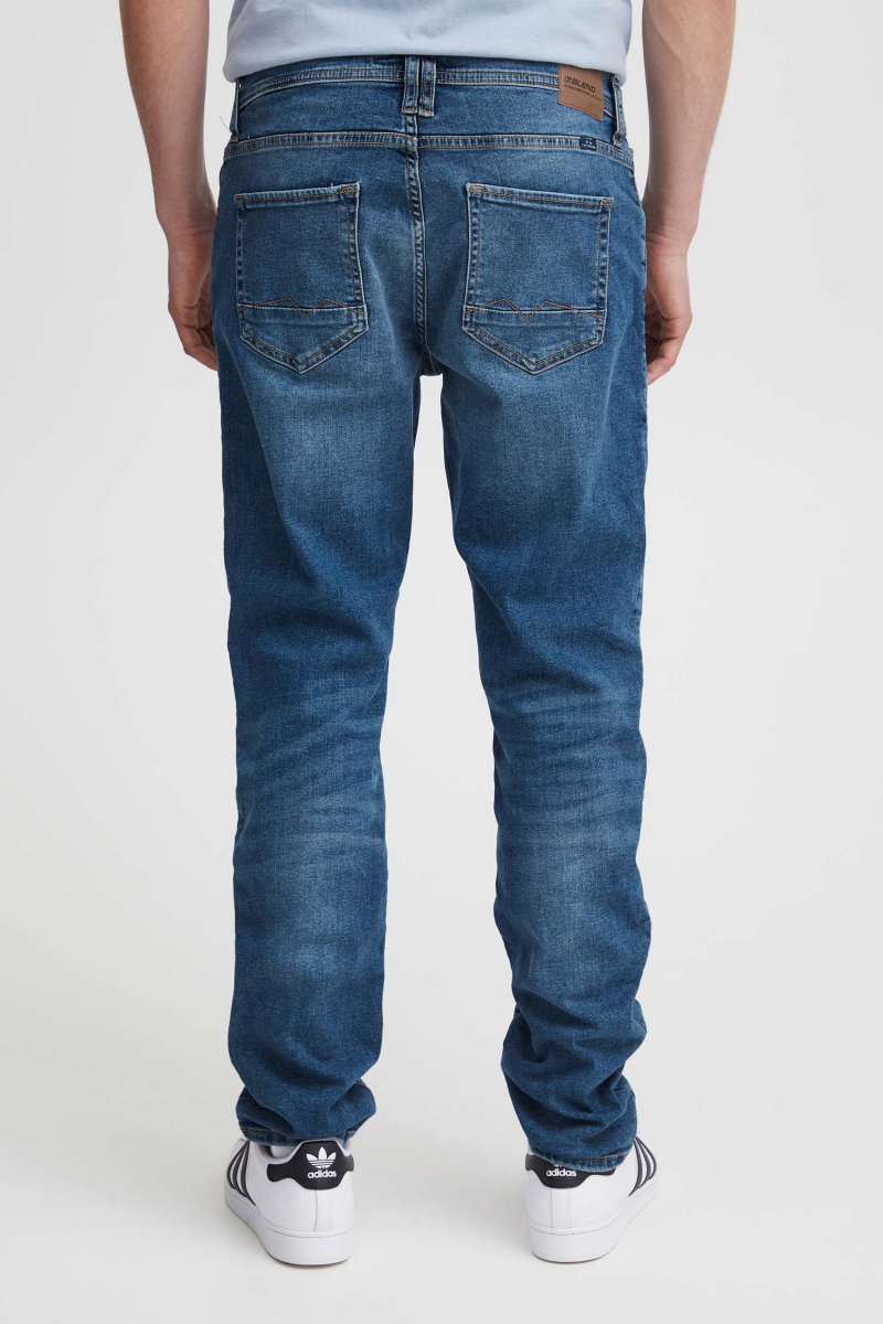 Pantalons texans d'home Blend Twister slim, model 20713302/200291, blau mig - 2 - La Casa Dels Pantalons