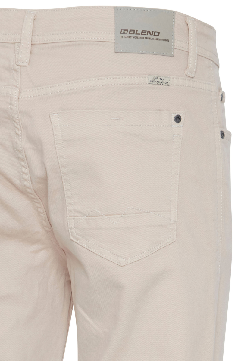 Pantalones vaqueros de hombre Blend Twister slim, modelo 20713309/140002, beige piedra - 2 - La Casa Dels Pantalons