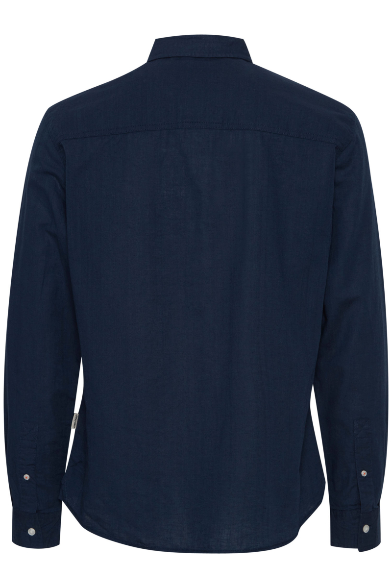 Camisa d'home de màniga llarga Blend, model 20715153/194024, blava - 3 - La Casa Dels Pantalons