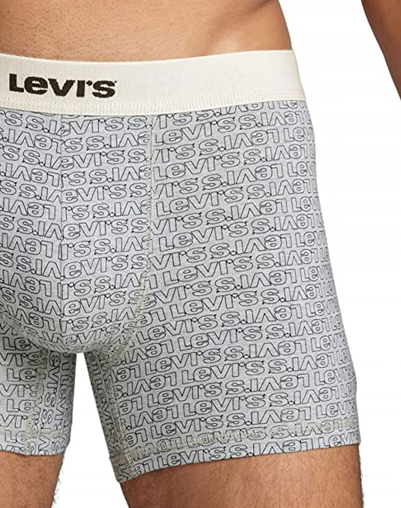 Pack de 2 bòxers Levi's®, model 701222909/002, gris i negre - 2 - La Casa Dels Pantalons