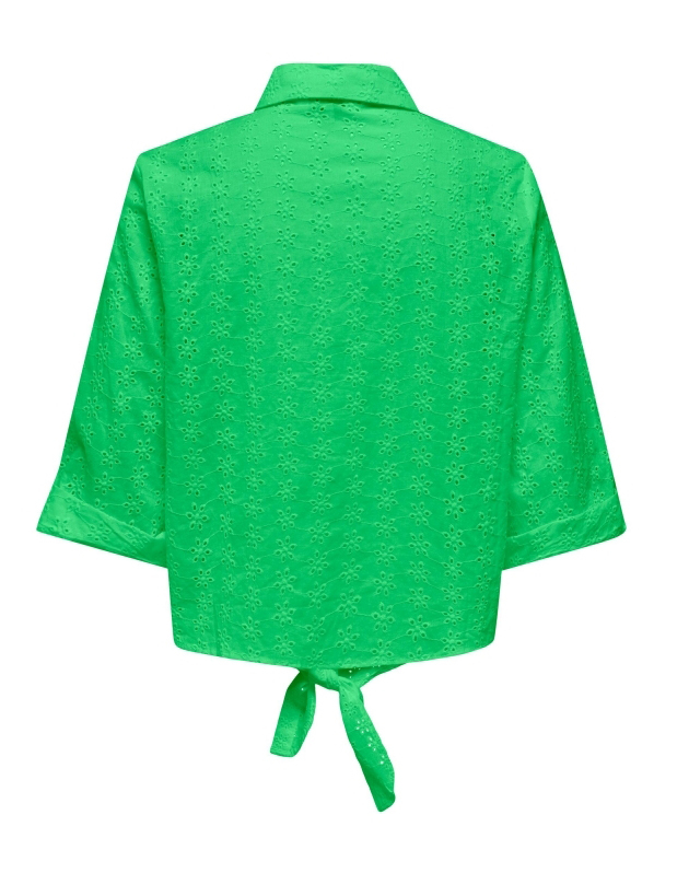 Camisa de dona de màniga tres quarts Only Lola, model 15291402, verda - 2 - La Casa Dels Pantalons