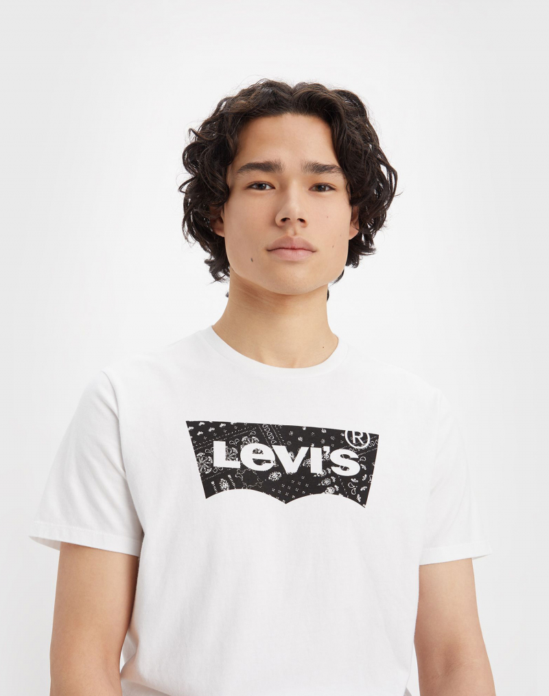 Samarreta d'home de màniga curta Levi's®, model 22491-1326, blanca - 3 - La Casa Dels Pantalons