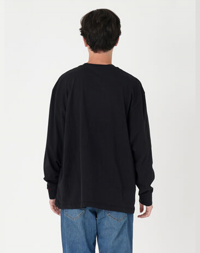 Samarreta d'home de màniga llarga Levi's®, model A6887-0005, negra - 3 - La Casa Dels Pantalons