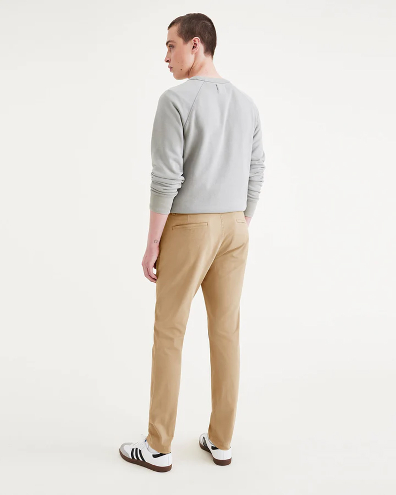 Pantalons d'home Dockers Smart 360 flex California Khaki Skinny, model A3130-0005, beix - 2 - La Casa Dels Pantalons