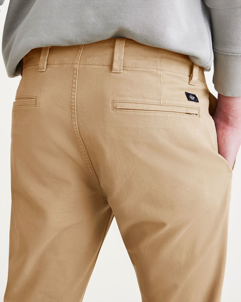 Pantalons d'home Dockers Smart 360 flex California Khaki Skinny, model A3130-0005, beix - 3 - La Casa Dels Pantalons