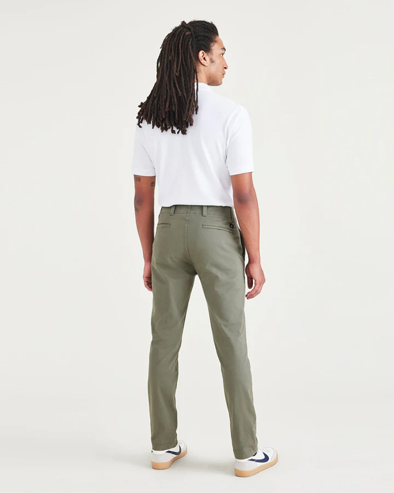 Pantalons d'home Dockers Smart 360 flex California Khaki Skinny, model A3130-0010, caqui - 2 - La Casa Dels Pantalons