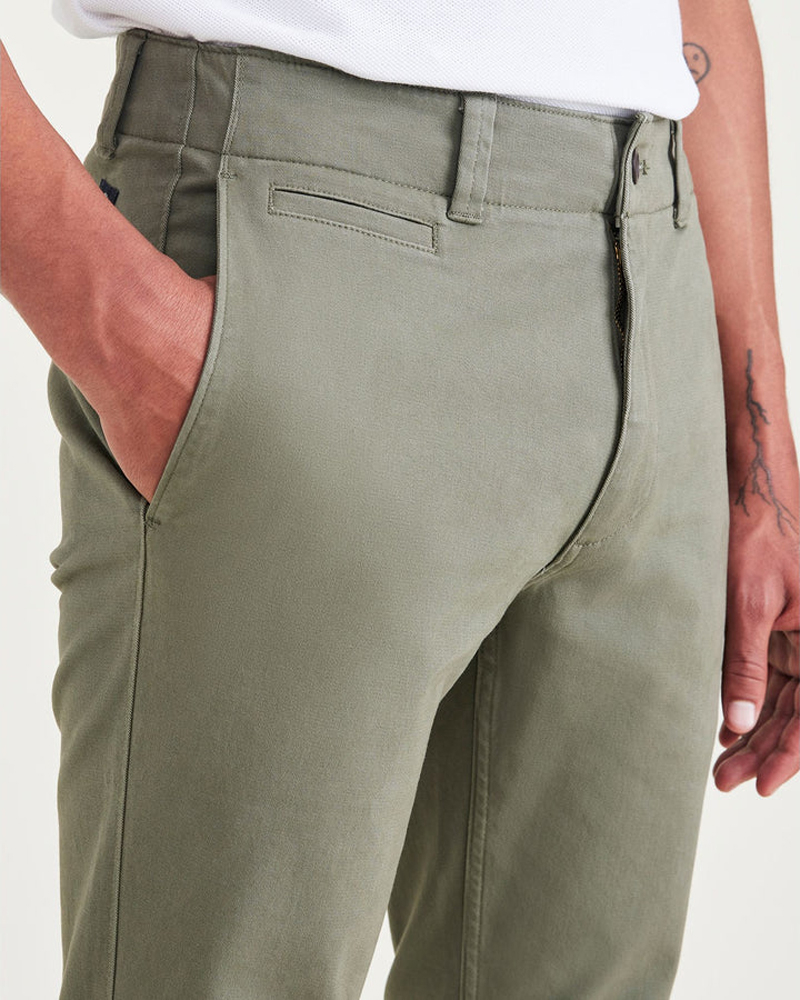 Pantalons d'home Dockers Smart 360 flex California Khaki Skinny, model A3130-0010, caqui - 3 - La Casa Dels Pantalons