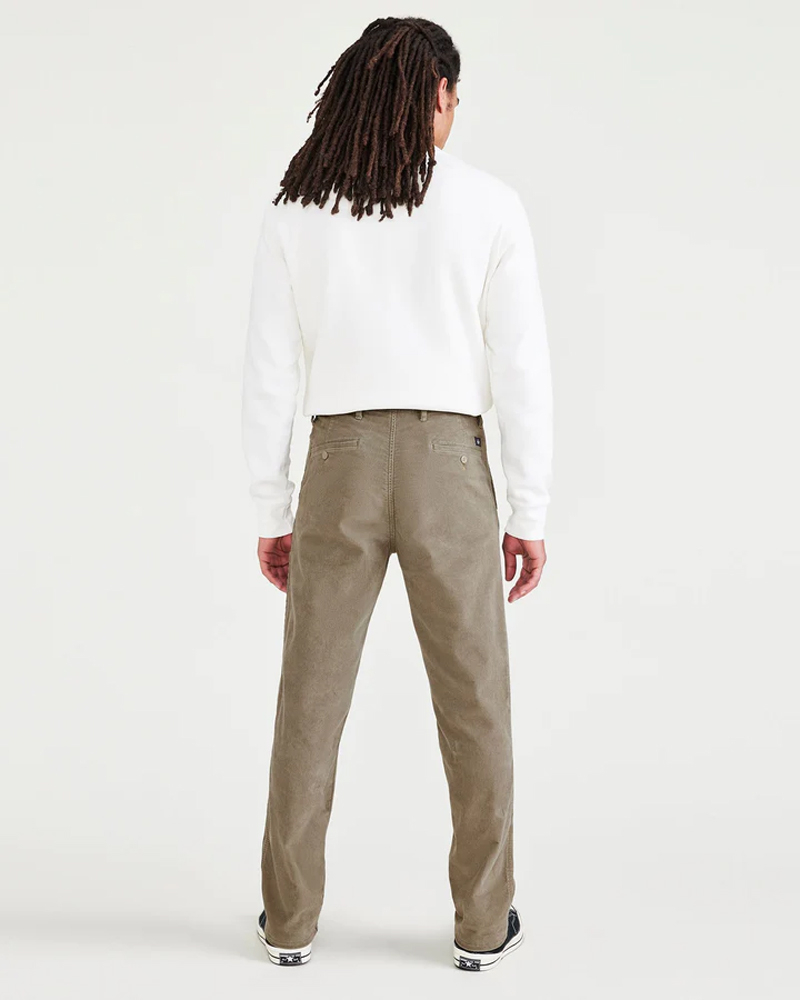 Pantalones de pana de hombre Dockers Original Chino Slim, modelo A1164-0040, beige tostado - 2 - La Casa Dels Pantalons