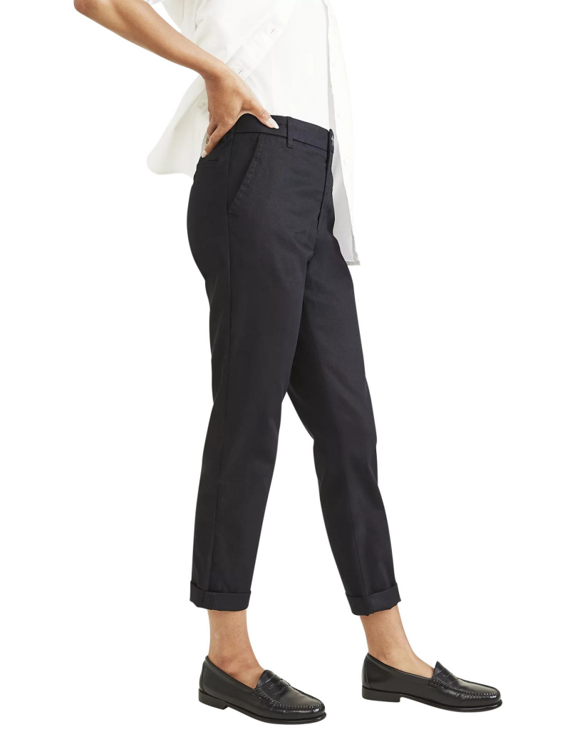 Pantalons de dona Dockers Weekend Chino slim ankle, model 52699-0065, negres - 3 - La Casa Dels Pantalons