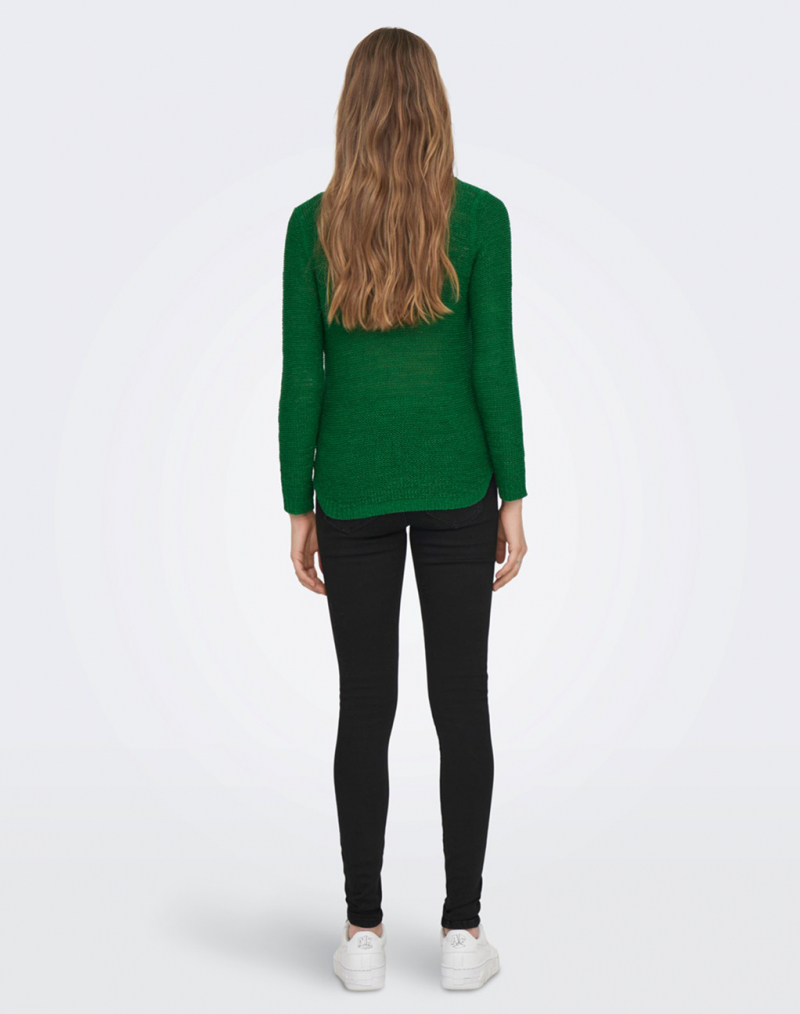 Jersey de mujer Only Geena, modelo 15113356, verde abundant green - 3 - La Casa Dels Pantalons