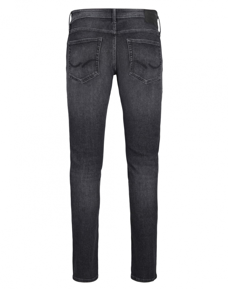 Pantalons texans d'home Jack & Jones Liam skinny, model 12244277, negres - 2 - La Casa Dels Pantalons