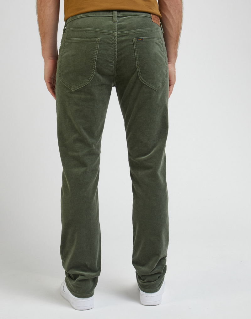 Pantalons texans de pana d'home Lee Daren regular, model L707AXD31 112342305, caqui - 2 - La Casa Dels Pantalons