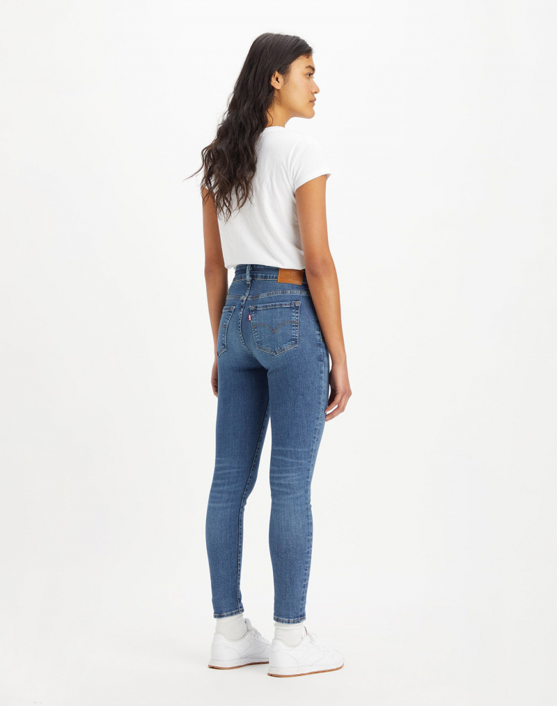 Pantalones vaqueros de mujer Levi's® 711™ double-button skinny, modelo A6215-0002, azul medio - 3 - La Casa Dels Pantalons