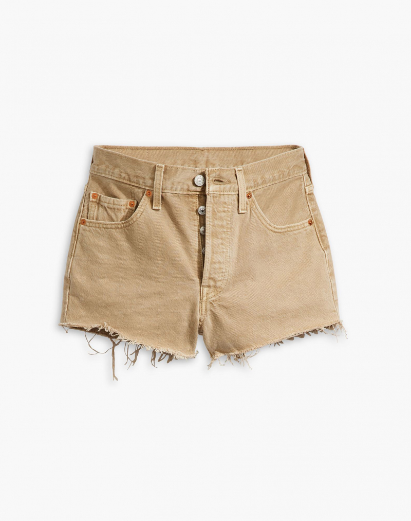 Shorts vaqueros de mujer Levi's® 501®, modelo 56327-0399, beige - 3 - La Casa Dels Pantalons