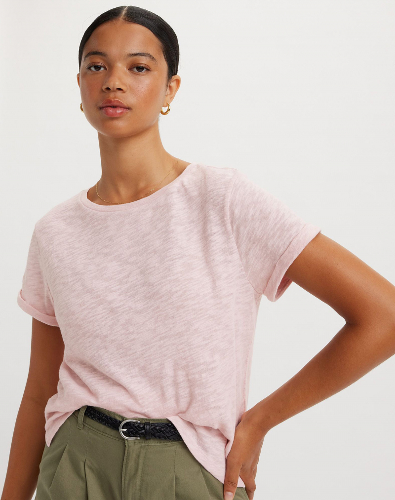 Samarreta de dona de m/c Levi's®, model A7247-0001, rosada - 2 - La Casa Dels Pantalons