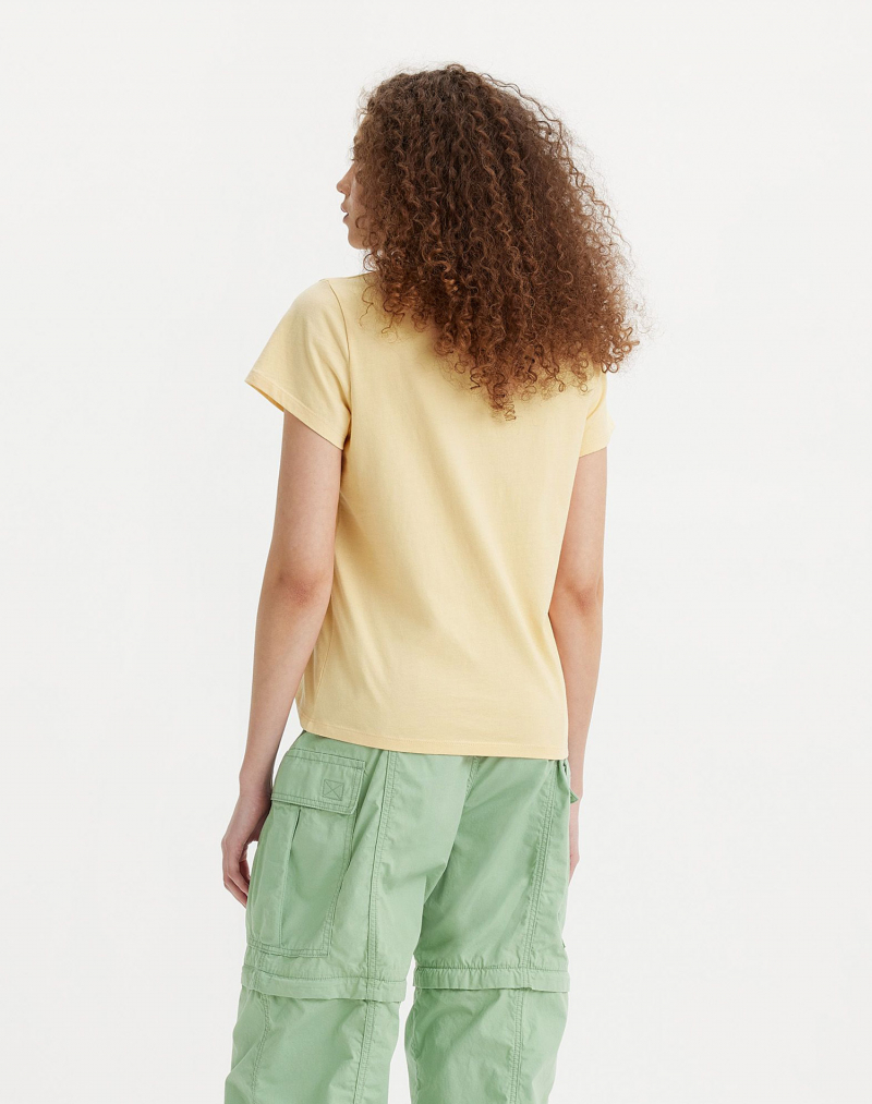 Samarreta de dona de m/c Levi's®, model 85341-0075, groga - 2 - La Casa Dels Pantalons